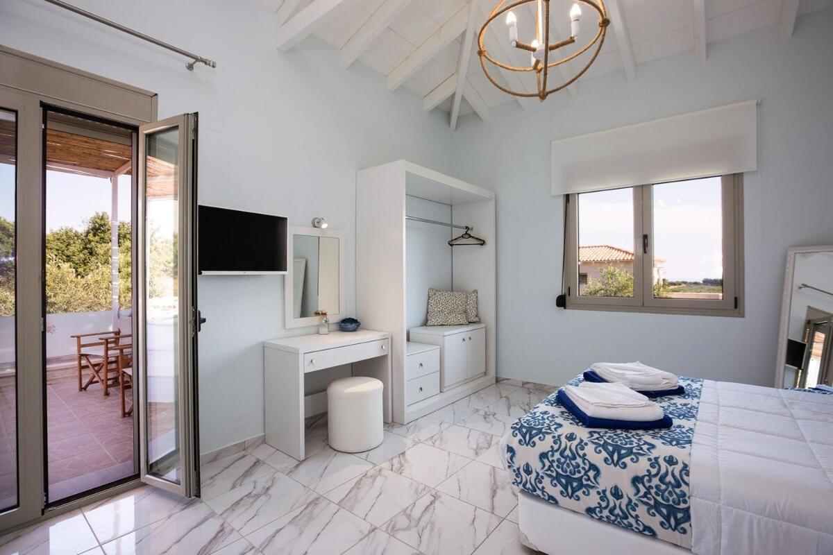 Villa Vera - With Private Heated Pool & Jacuzzi Pangalochori المظهر الخارجي الصورة